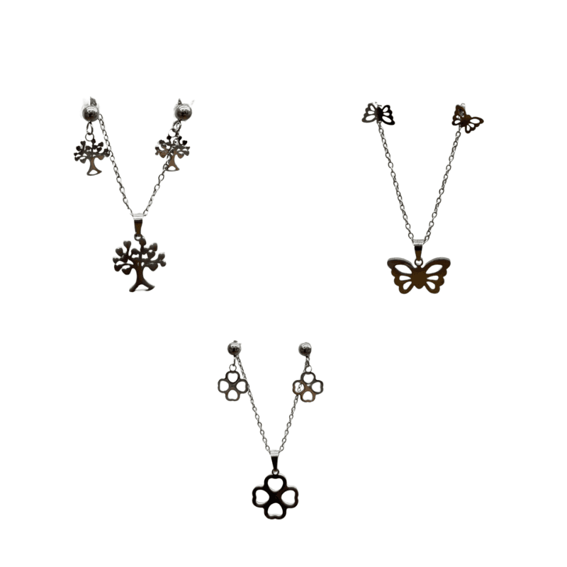 Conjunto Colar e Brinco Sublime