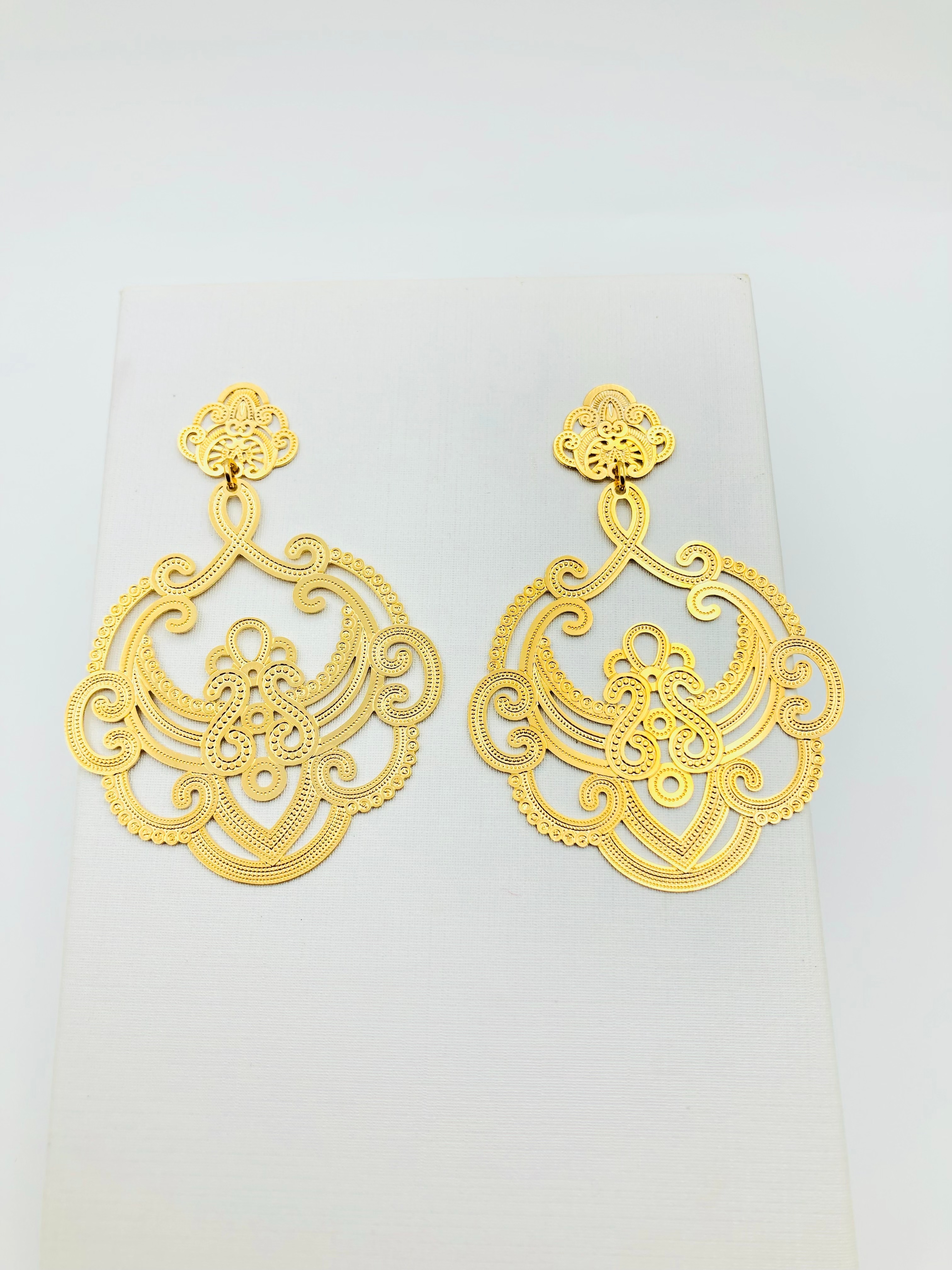 Brinco Filigrana Dourado