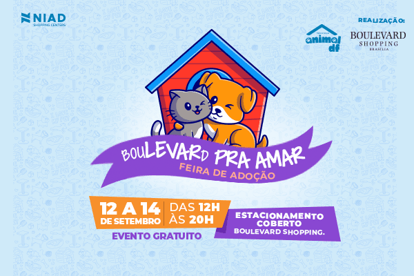 Boulevard Pra Amar une vacinação, adoção e sustentabilidade