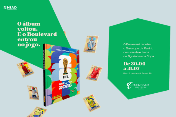 Figurinhas Album da Copa Boulevard 2026