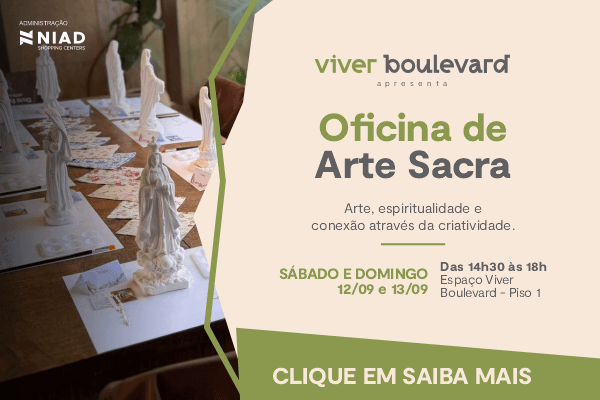 Viver Boulevard 2026: Oficina de Arte Sacra